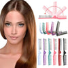 Portable Travel Foldable Hair Comb Brush Massage Hair Comb Anti-static Styling Kits Folding Hair Combs Hairdressing Tools