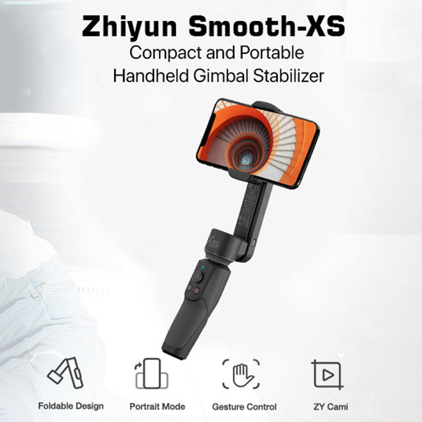 Smooth XS Handheld Gimbal Stabilizer for Smartphones-Black