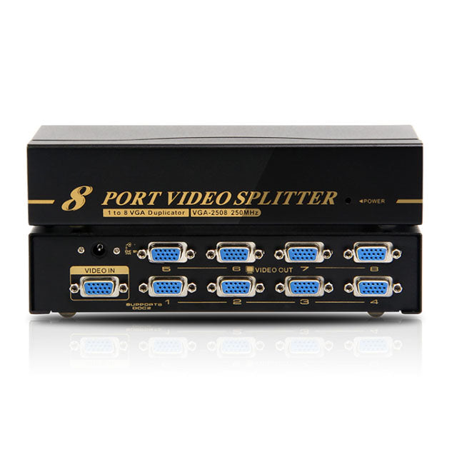 VGA Splitter 8 port 250 MHz