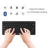 JEDEL WS4100 Sleek Black Portable Wireless Bluetooth Keyboard