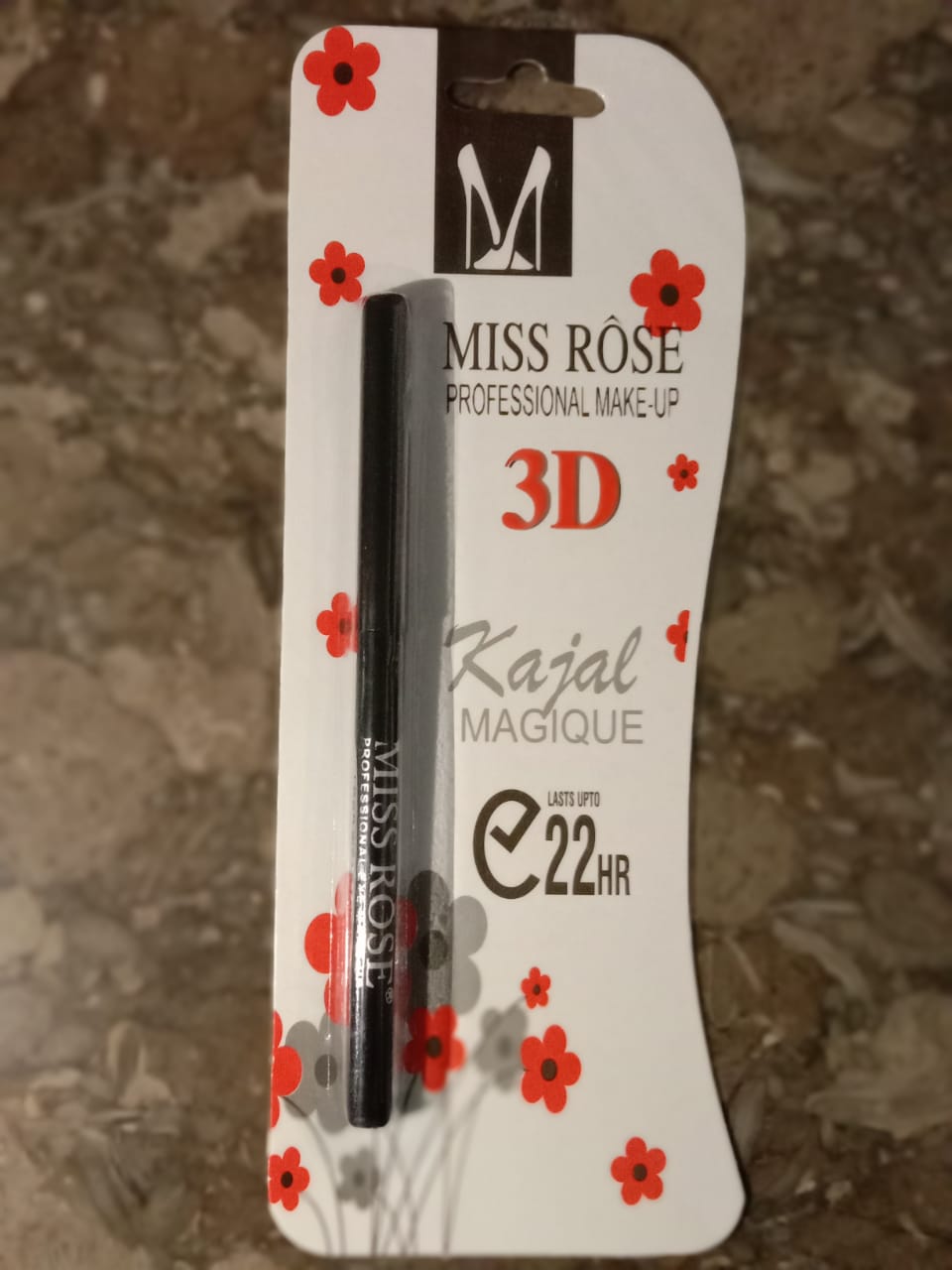 Miss Rose Kajal Pencil Deep Black Water Proof last upto 22 hour