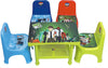 Kids Plastic Table & 4 Chairs Set - Chair and table - Table and chair set - 1 table and 4 chair set