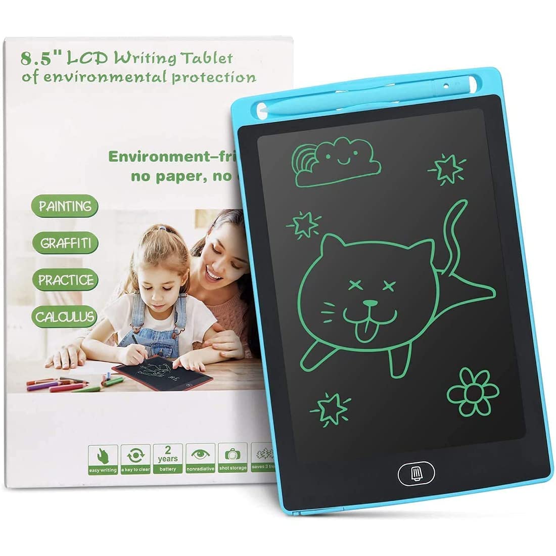 Hardbound LCD Writing Pad 8.5 inch LCD Tablet