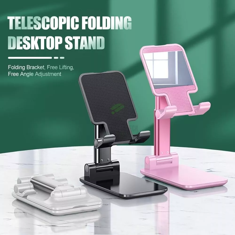 Folding Desktop Phone Stand (Random Color)