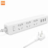 Mi Power Strip Electrical Socket Plug with 3 USB Ports Power Extender Fast Charge
