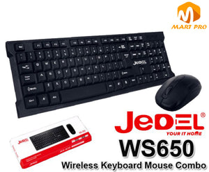 Jedel Wireless Keyboard Mouse Combo WS650 CHANGE WITH NEW MODEL