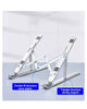 Aluminum Laptop Stand, Tablet Stand, Adjustable Laptop Stands, Ergonomic Foldable Portable Desktop Holder