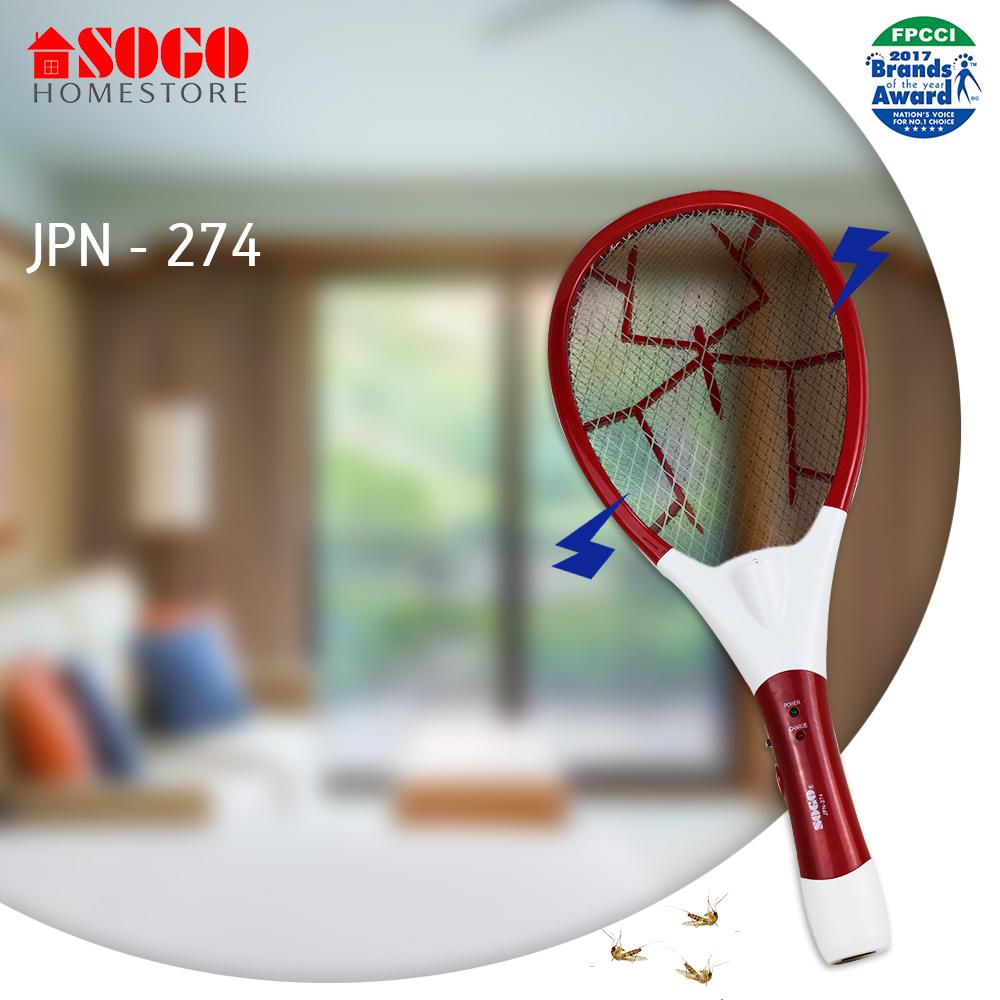 Electric Insect & Mosquito Racket Rechargeable With Torch light Rechargeable Insect Killer Racket SOGO