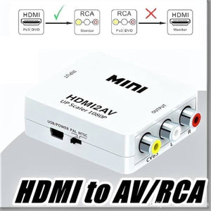 Hdmi to AV adapter MINI BOX 1080P