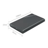 ORICO 2.5-Inch Portable Hard Drive Enclosure 2521U3-BK-EP - Portable Hard Drive Enclosure