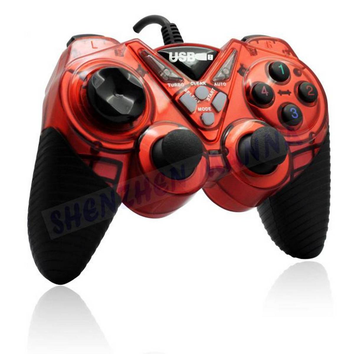 USB-908 DOUBLE SHOCK USB GAME CONTROLLER - Controller - Gaming Controller - Wired controller - USB wired controller - USB-908 Gaming controller