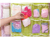 16 Pockets Clear Hanging Bag Socks Bra Underwear Rack Hanger Storage Organizer -  16 Pocket hanger - Hanging Bag - 16 Pockets bag