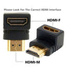 HDMI MALE TO HDMI FEMALE COPPER PLATED Convertor