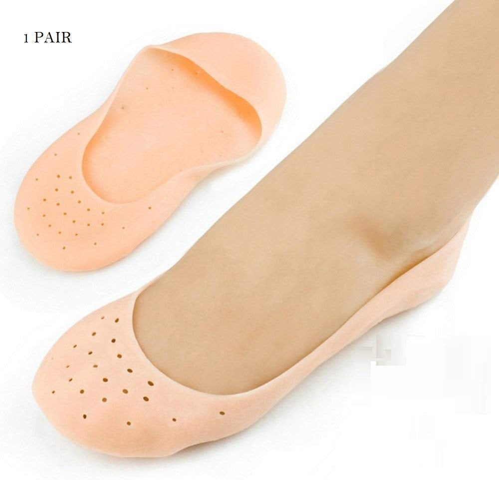 Silicone Gel Moisturizing Sock Prevent Foot Heel Crack Shoes