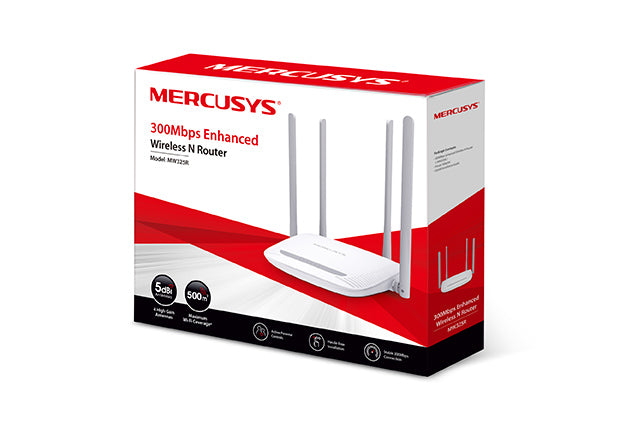 Mercusys MW325R, 300Mbps Enhanced Wireless N Router