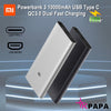 Mi POWER BANK 3 10000mah WITH 2INPUT AND 2OUTPUT QC3.0 FAST CHARGE (SILVER)