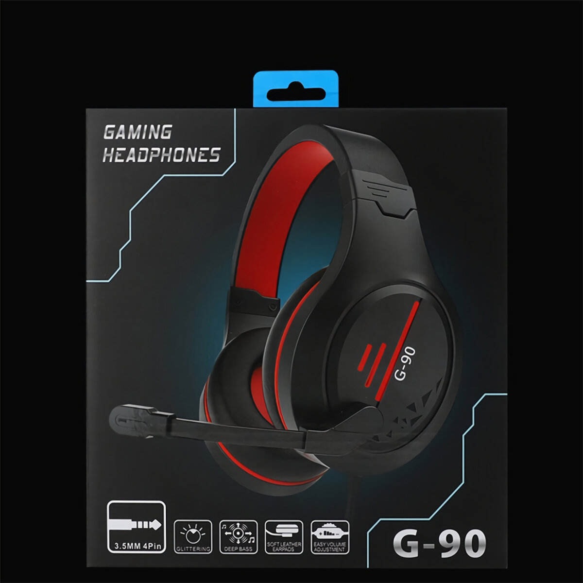 G90 gaming headset - G90 Gaming Headphone High Quality Voice Head Set Support All Devices - G90 Gaming Stereo Headphone