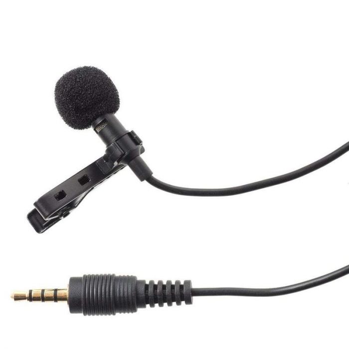 3.5mm Collar MIC - Lavalier Microphone Noise Detection Mic High Quality Mic