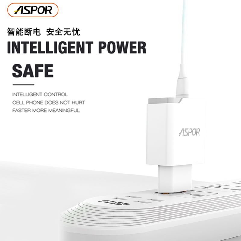 ASPOR A822 18W FAST CHARGER WITH MICRO CABLE