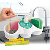 3 In 1 Soap Dispenser And Sponge Holder - Sponge Holder - Multipurpose Sponge Holder - Multipurpose soap and sponge holder