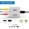 AV to HDMI Converter 1080P Mini AV to HDMI RCA Composite video audio signals to HDMI signals for TV Monitor