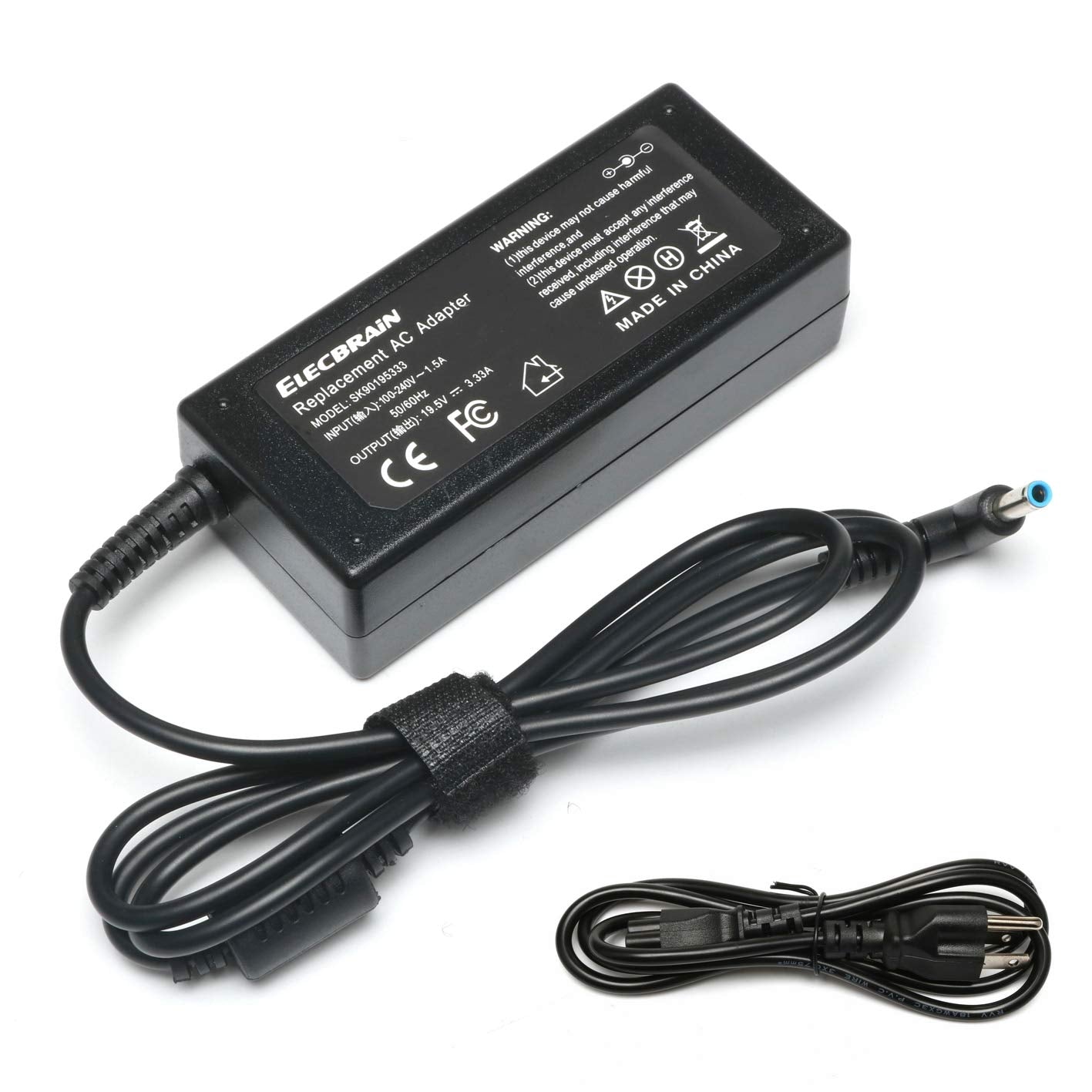 HP Laptop Charger 19.5V 3.33A 65W TIP 4.5*3.0MM SIZE