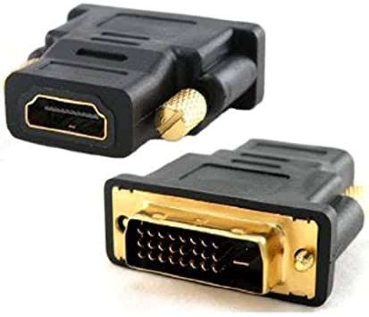 DVI 24+1 MALE TO HDMI FEMALE ORIGNAL CORROSION RESISTANCE CONVERTER