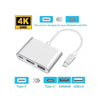 Type C 3.1 to OTG+HDMI+USB3.0