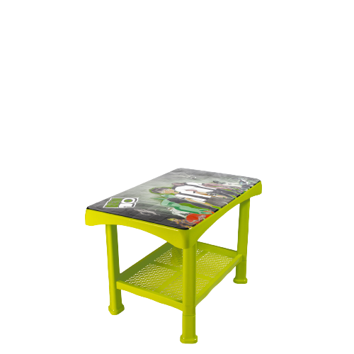 Multipurpose Plastic Table Decorative Design Kids Study, Playing Table printed