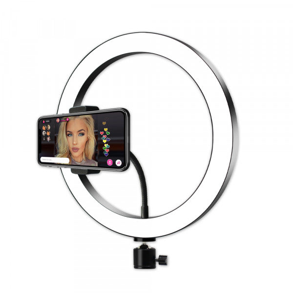 Led studio camera ring light