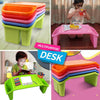 Study And Drawing Table For Kids Children Portable Multipurpose Plastic Table for Kids and Adult 2 in 1 Study Mini Drawing ,Computer and Laptop Table Desk With Storage Box