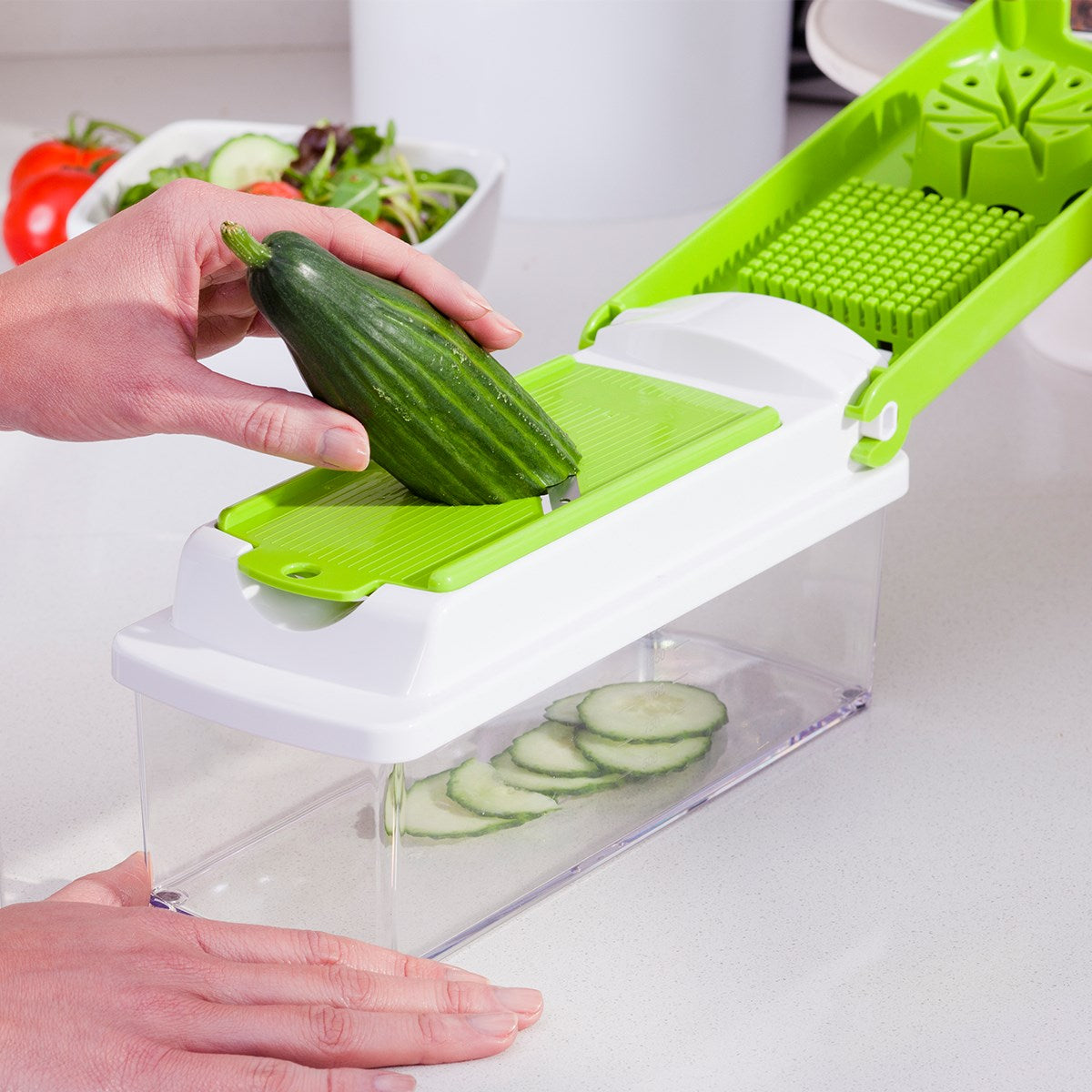 SPEEDY CHOPPER 12 PIECES NICER DICER PLUS FRUIT AND VEGETABLE