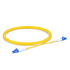 LC UPC to LC UPC Simplex OS2 Single Mode PVC (OFNR) 2.0mm Fiber Optic Patch Cable - Patch cable - Fiber Optic Patch Cable