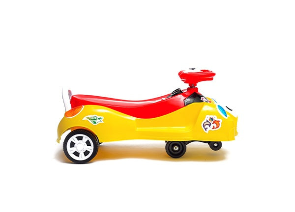 Dolphin ride– Push car – Baby car – Kids car – Kids pushing car – Baby manual car with back support