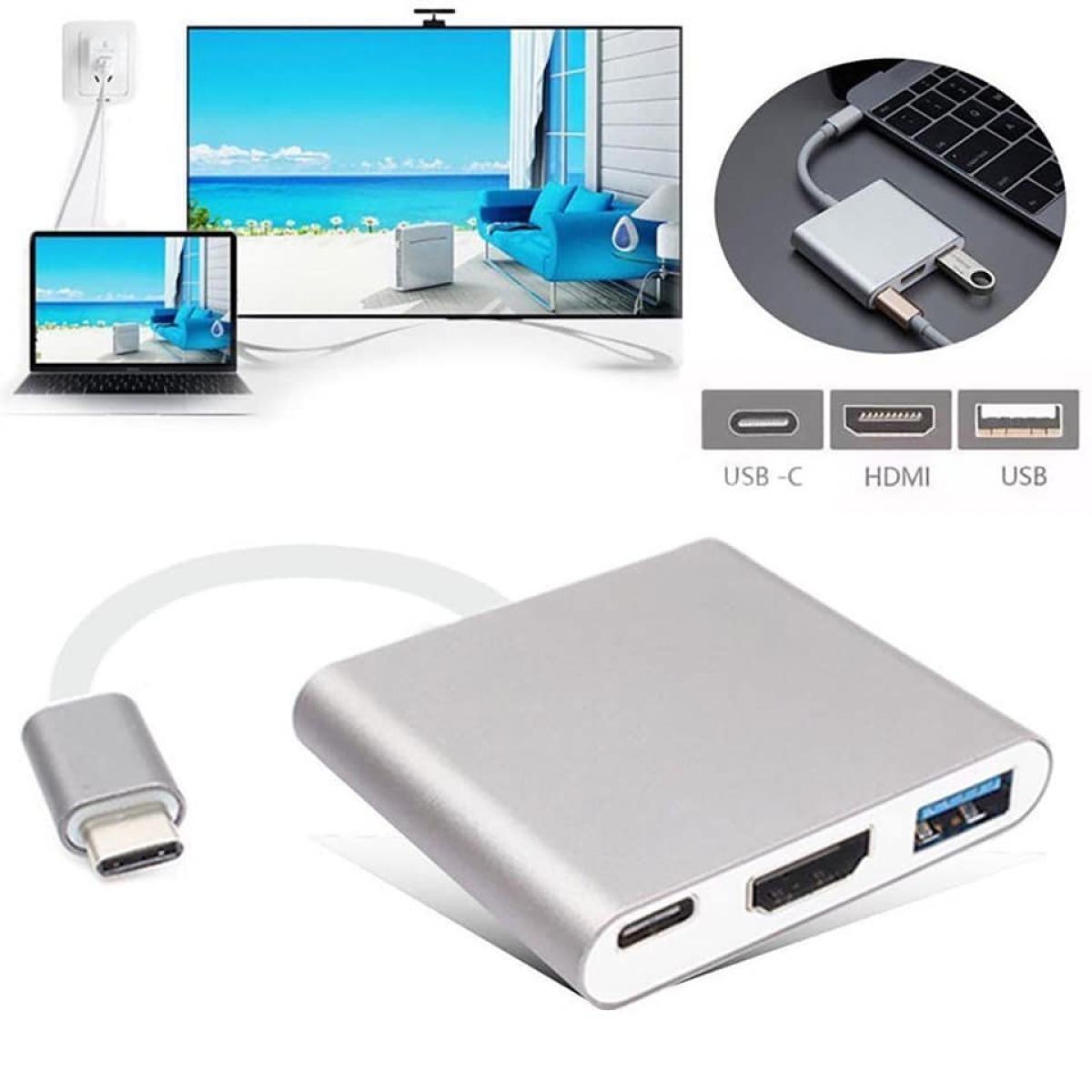 Type C 3.1 to OTG+HDMI+USB3.0