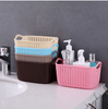 Pack of 5 - Estillo Multipurpose Vanity Shelf Storage Basket - (Four Different Sizes) - Storage Basket - Mini Storage Basket