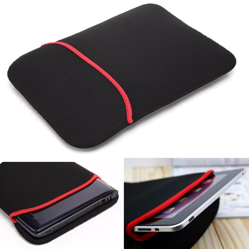 15 inch Laptop Sleeve Red Line – Black - Sleeve - 15 inch sleeve - Black sleeve - Laptop 15 inch sleeve