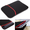12 inch Laptop Sleeve Red Line – Black - Sleeve - 12 inch sleeve - Black sleeve - Laptop 12 inch sleeve