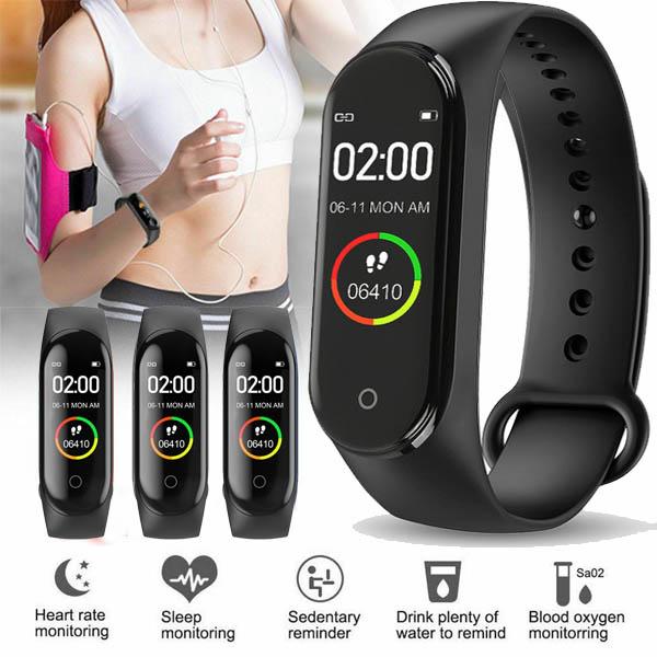 M4 Band Sport Wristband Blood Pressure Monitor Heart Rate For Android And IOS