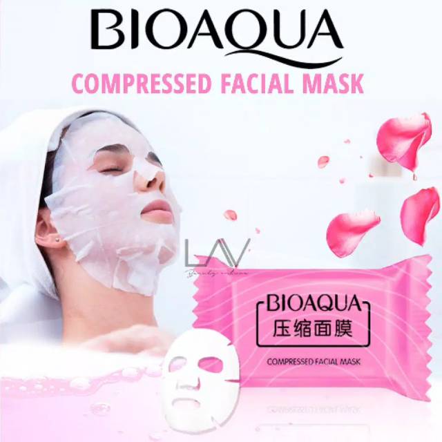 Compressed _BIOAQUA Facial Mask Sheets