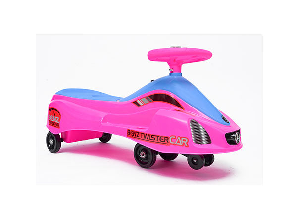 Benz Twister -Kids Pushing Car - Manual Car With Back Support - Kids Push Car With Light and Music - Baby Car