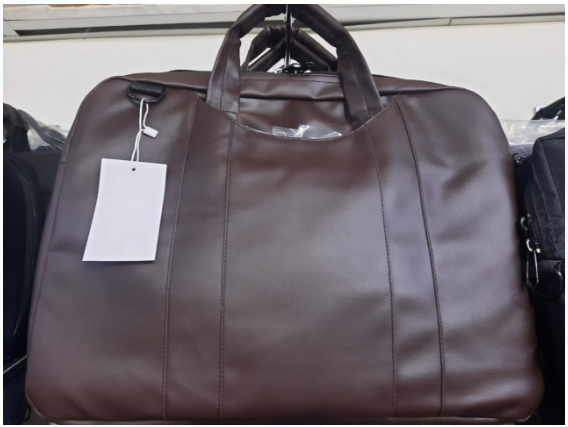 15.6-inch Single Shoulder Laptop Bag brown Lather ET05 - Laptop Bag - Laptop shoulder bag - Bag - 15.6 inch laptop single shoulder bag