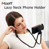 Flexible Mobile Phone Holder Hanging Neck, Lazy Neck Phone Stand Multi Functional Bracket
