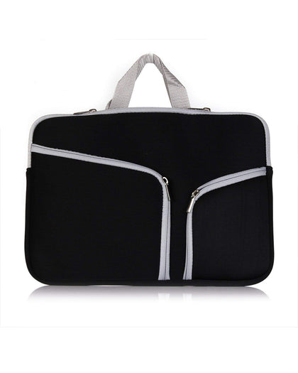 Neoprene Handle Sleeve For Laptop 13.6 Inch - Black - Sleeve - Bag - Laptop Bag - Laptop Handle bag - Neoprene 13.6 handle bag