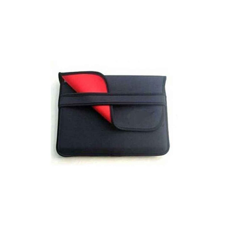 Laptop Sleeve 14.1 Inch Flap & Belt Black