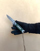 Portable Green Grip Pocket Knife