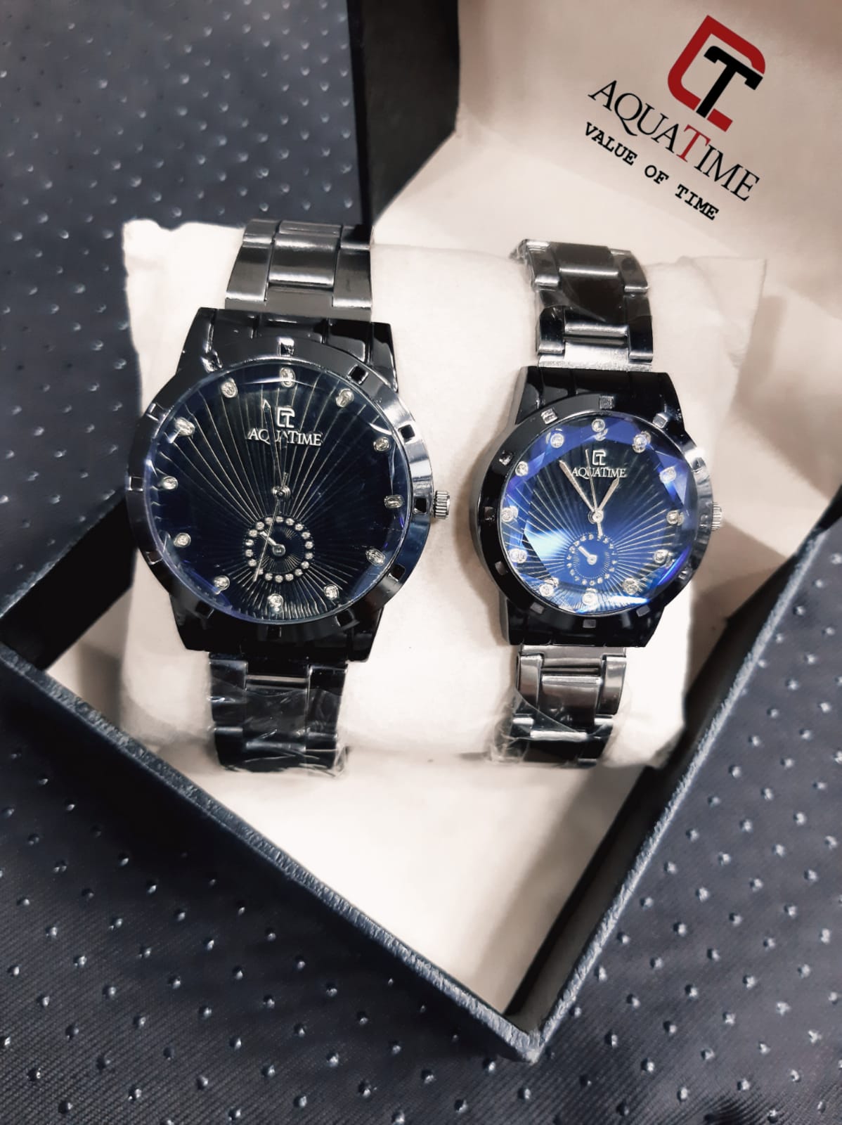 Aquatime 2pcs couple set with normal box