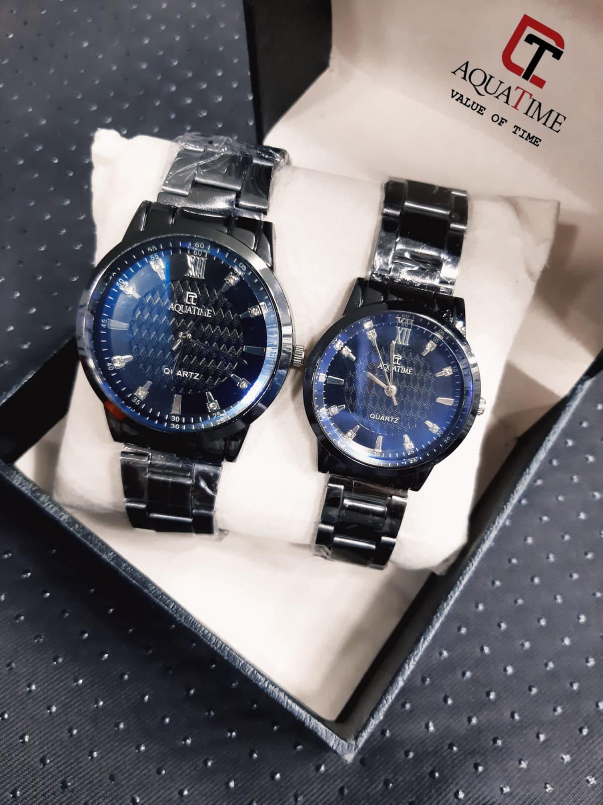 Aquatime 2pcs couple set with normal box