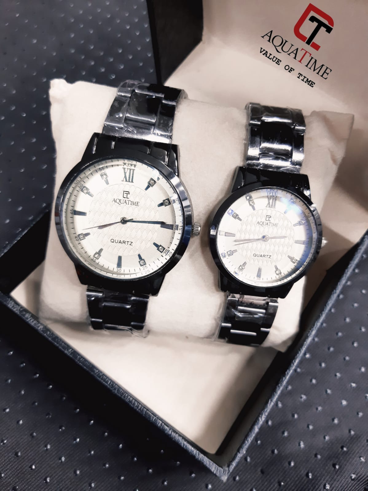 Aquatime 2pcs couple set with normal box