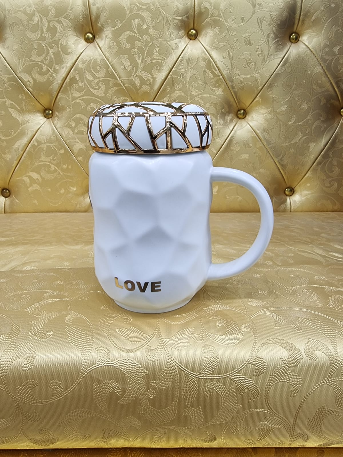 White Ceramic Mug